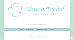 Desktop Screenshot of clinicatrebol.com