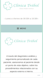 Mobile Screenshot of clinicatrebol.com